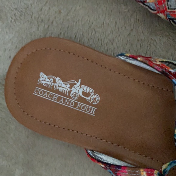 Coach and Four Sandals - Picture 2 of 3